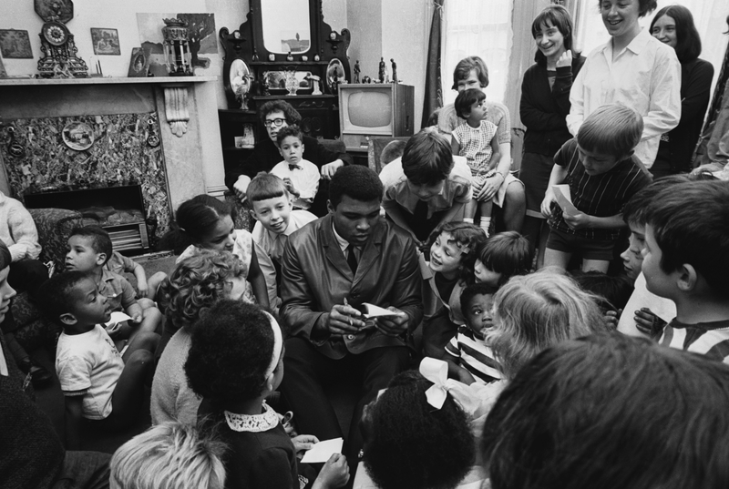 Muhammad Ali in London, 1966. Photo by R. McPhedran/Getty
